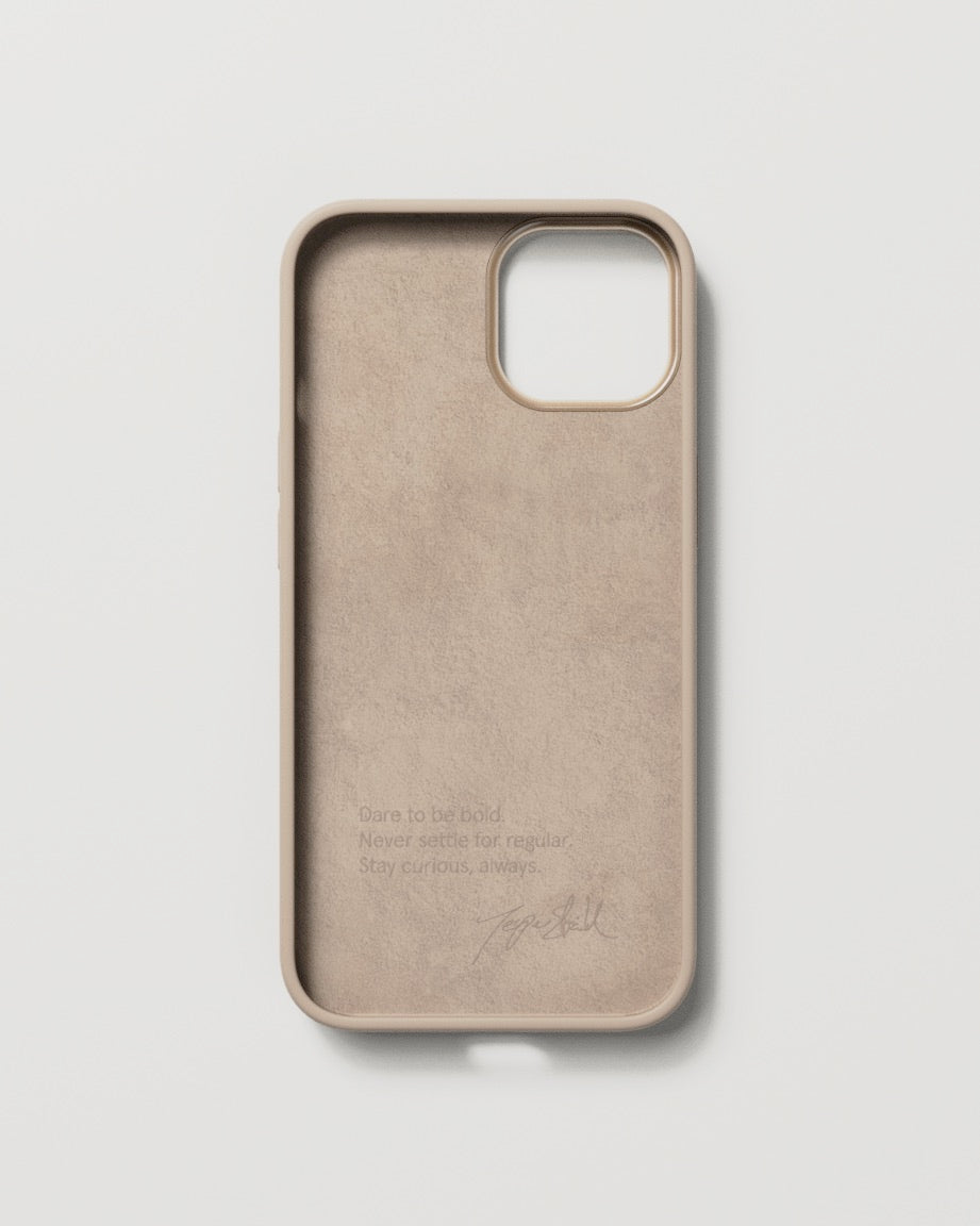 Bold Case - iPhone 14 - Linen Beige & Chalk White