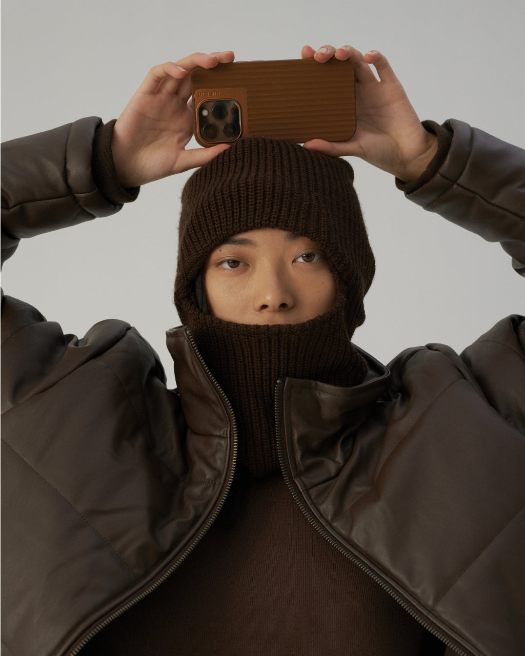 Bold Case Chestnut Brown iPhone 12 NUDIENT